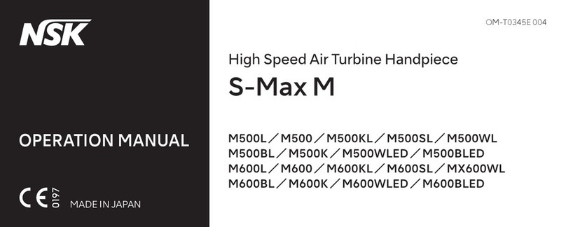 NSK M500L User manual