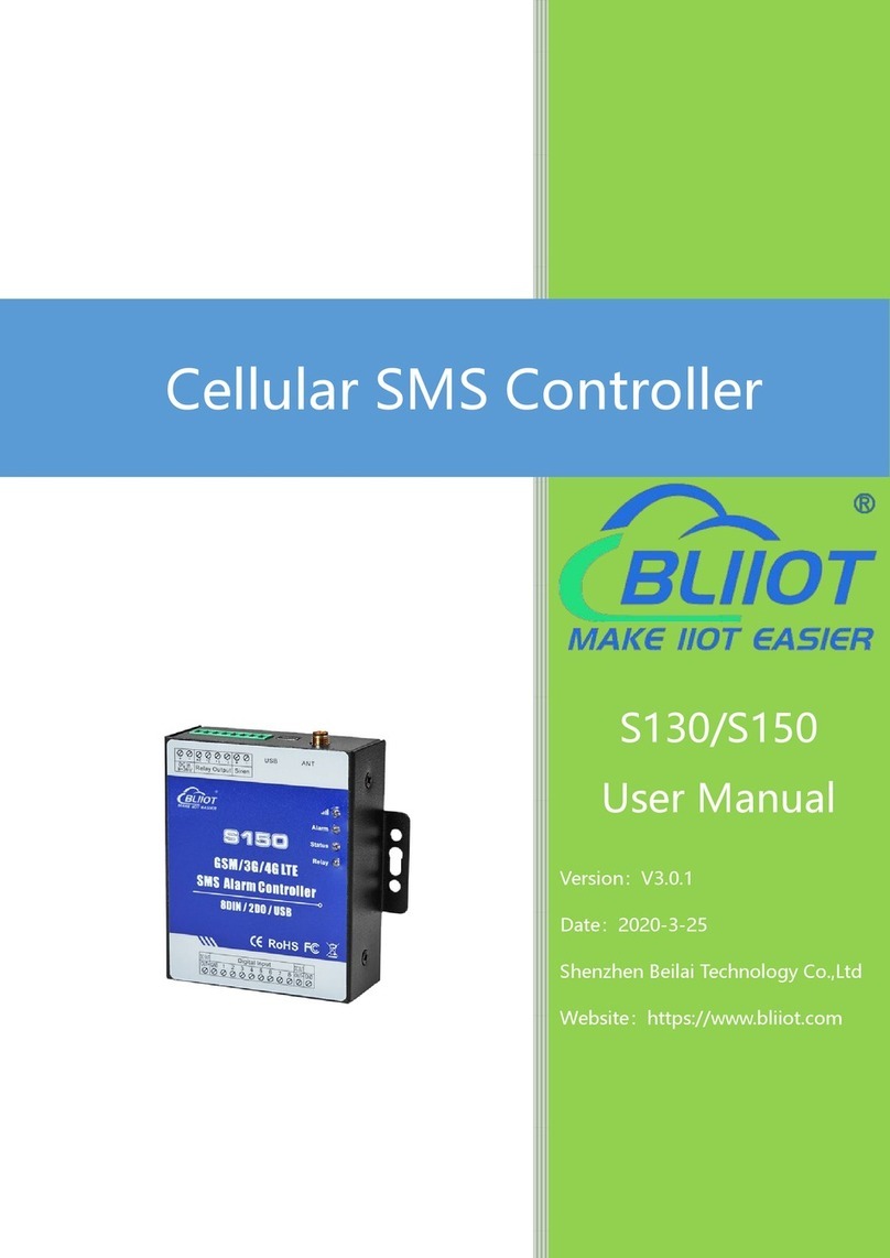 BLIIoT S130 user manual
