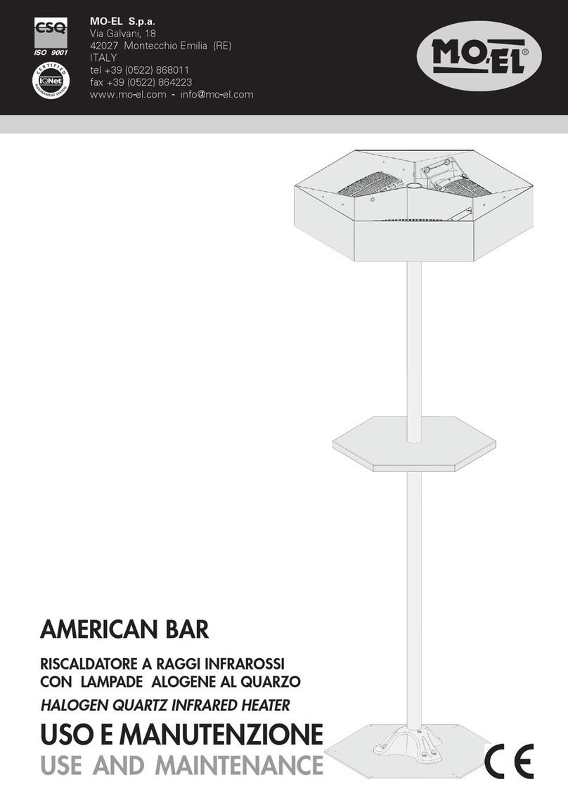 MO-EL AMERICAN BAR User guide