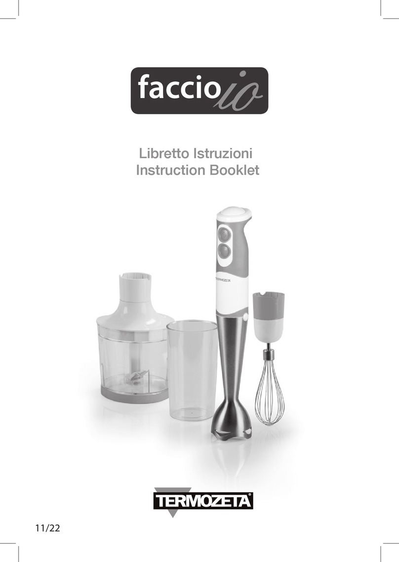 Termozeta FACCIO IO instruction manual