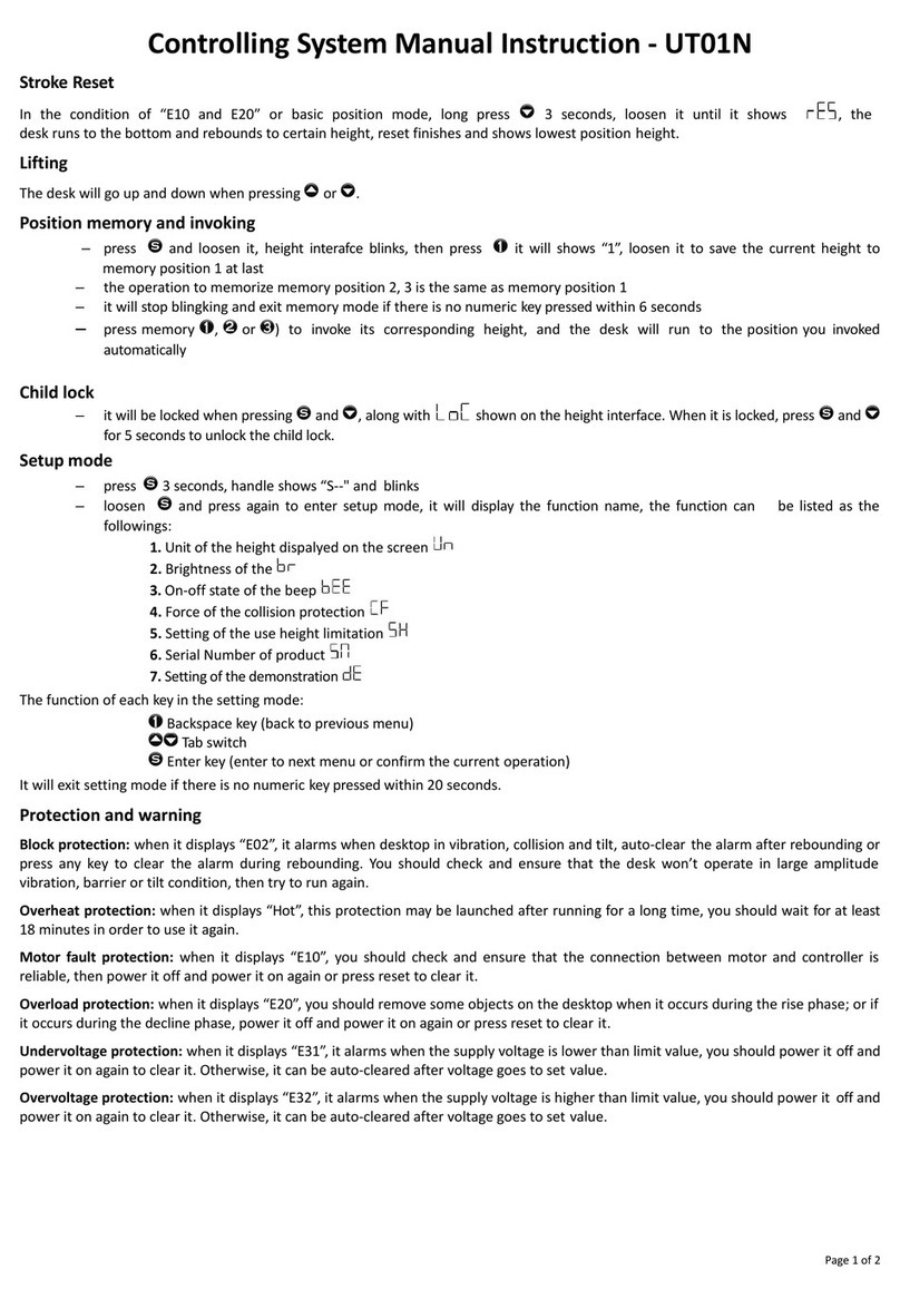 STEMA UT01N instruction manual