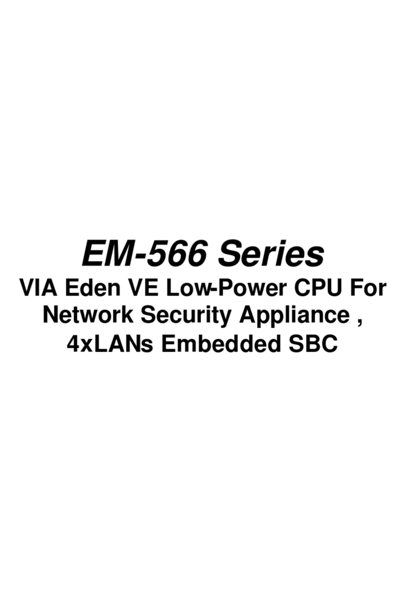 Lanner electronics EM-566 Series manual