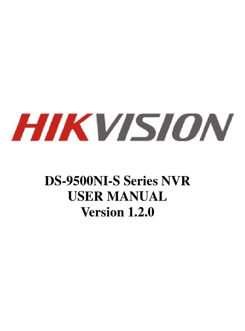 HIK VISION DS-9516NI-S-1TB User manual