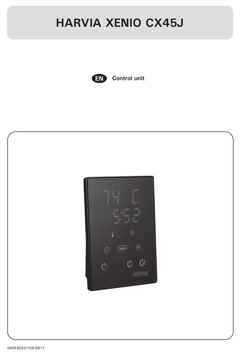Harvia XENIO CX45J User manual