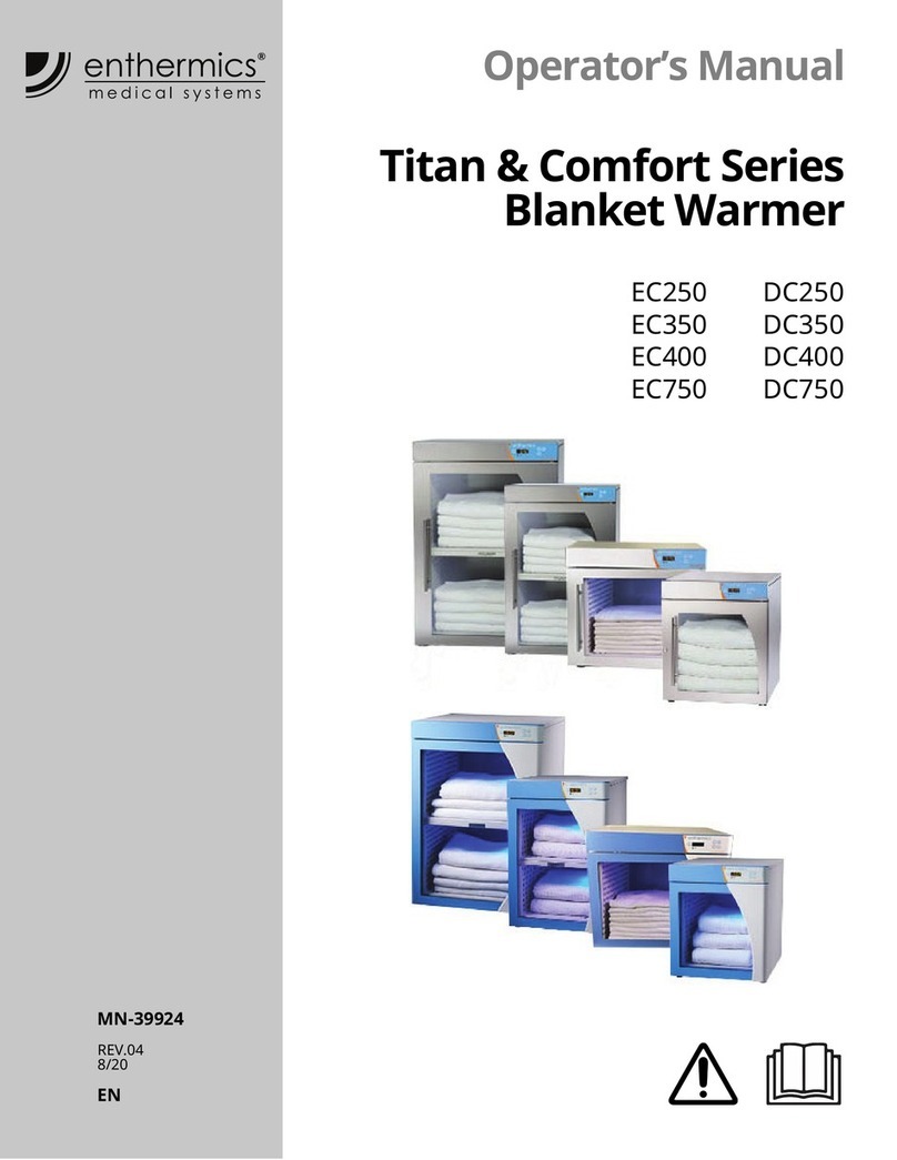 Enthermics Titan & Comfort Series Operator's manual