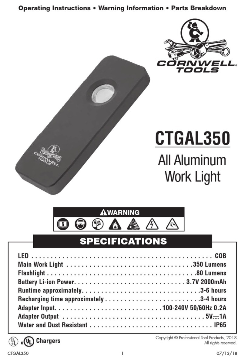 Cornwell Tools CTGAL350 User manual