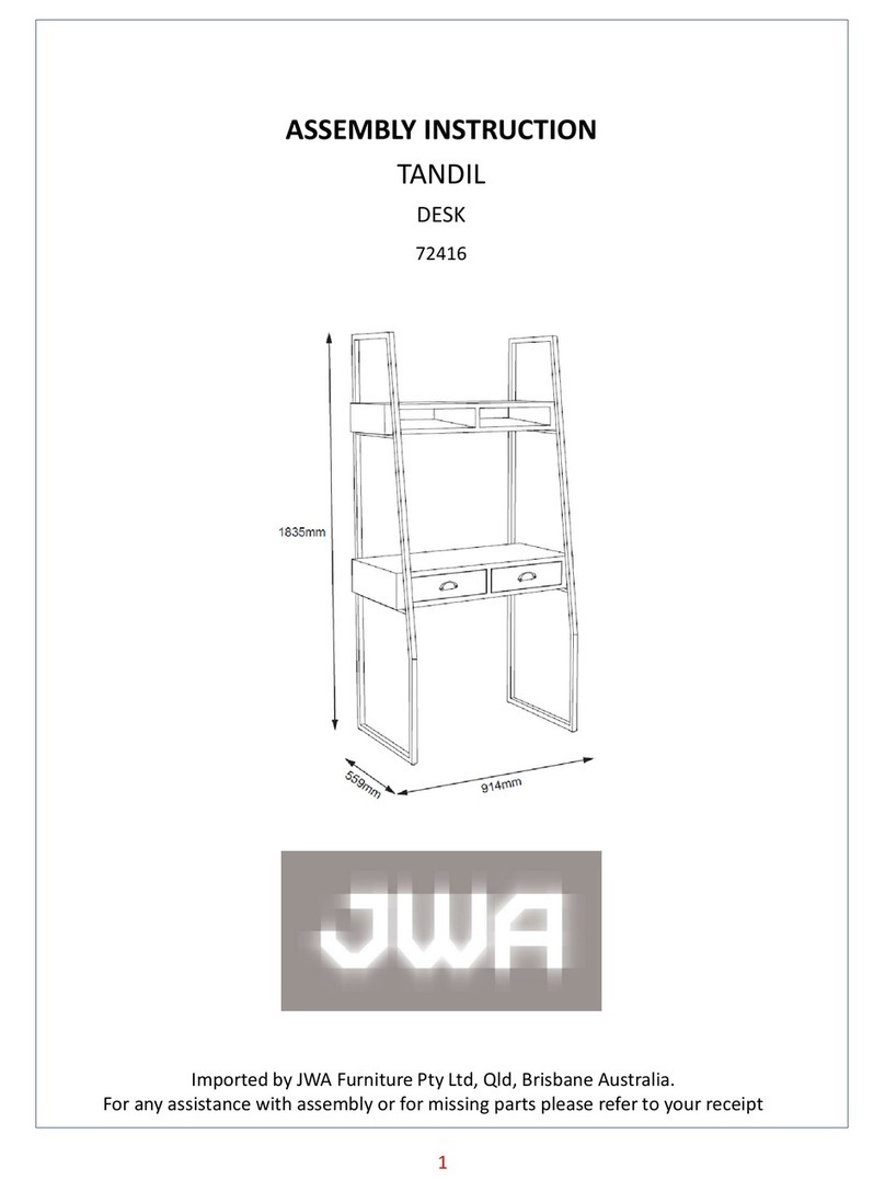 JWA TANDIL 72416 Assembly instruction