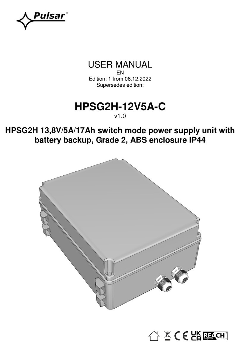 Pulsar HPSG2H-12V5A-C user manual