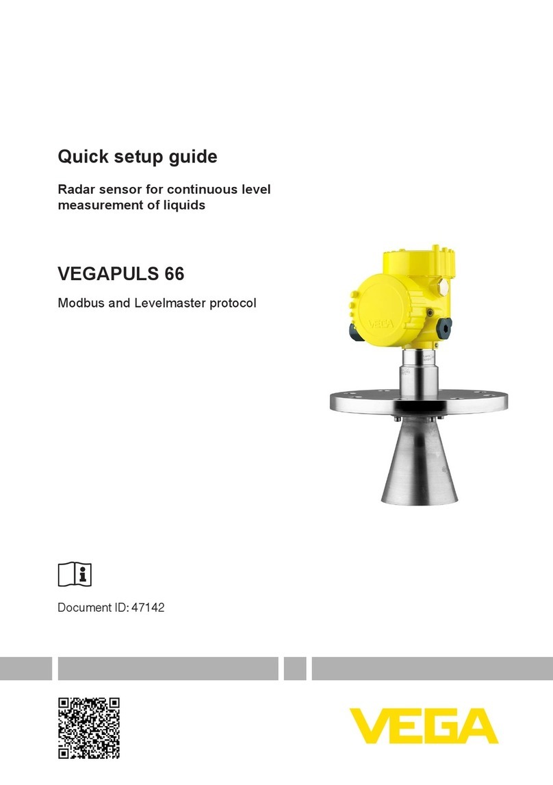 Vega VEGAPULS 66 Quick setup guide