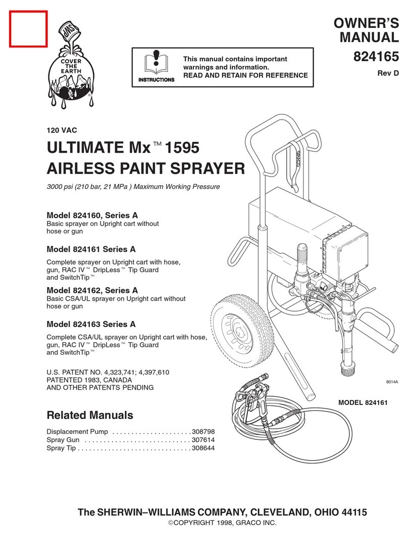 Graco ULTIMATE Mx 1595 owner's manual