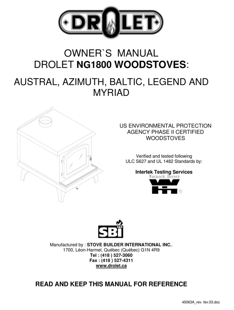 Drolet Austral User manual Drolet Austral User manual