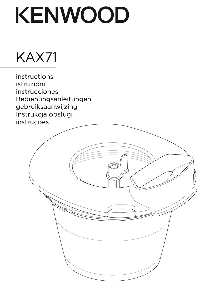 Kenwood KAX71.000WH User manual