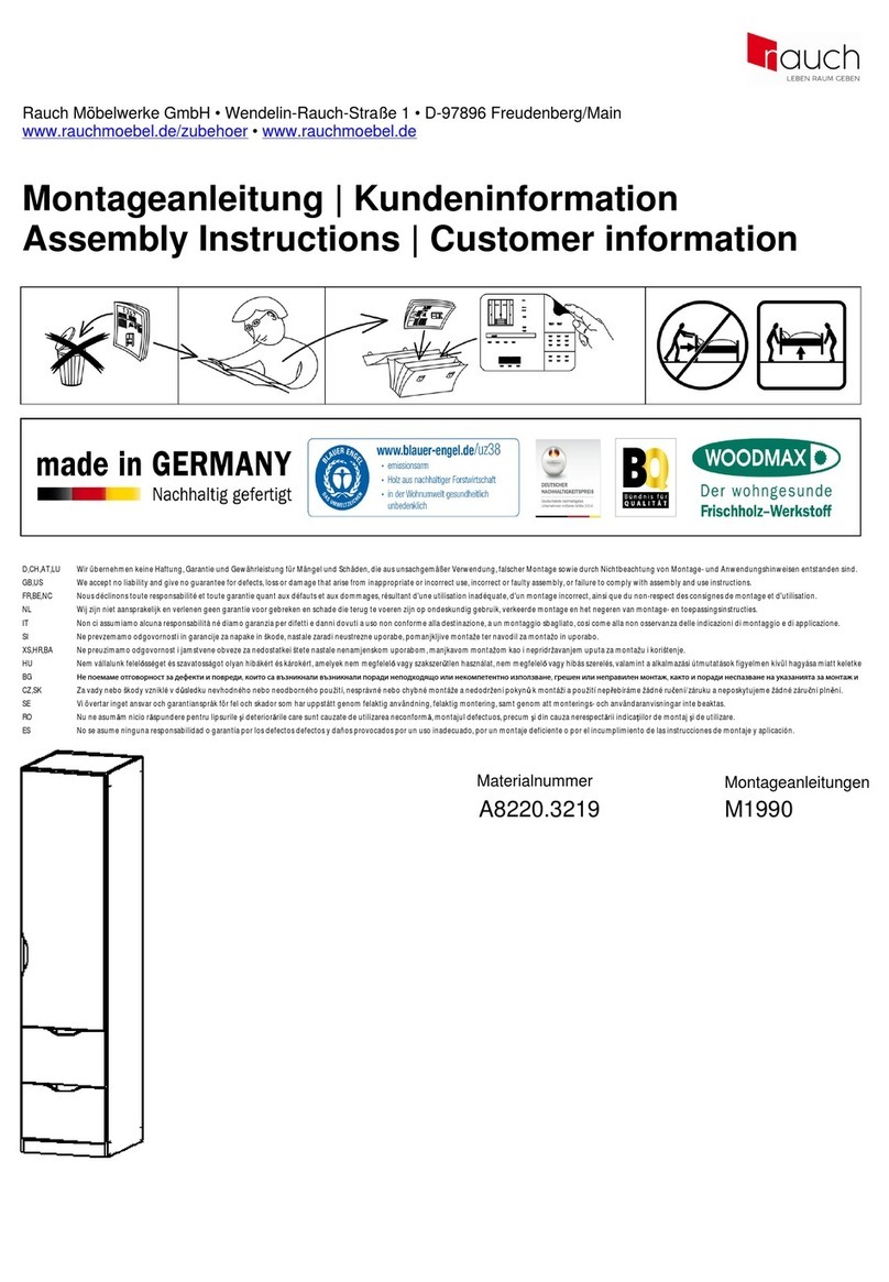 Rauch M1990 User manual