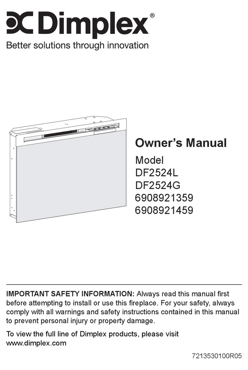 Dimplex DF2524G User manual