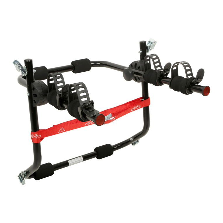Halfords Low 2 Bike Carrier User manual