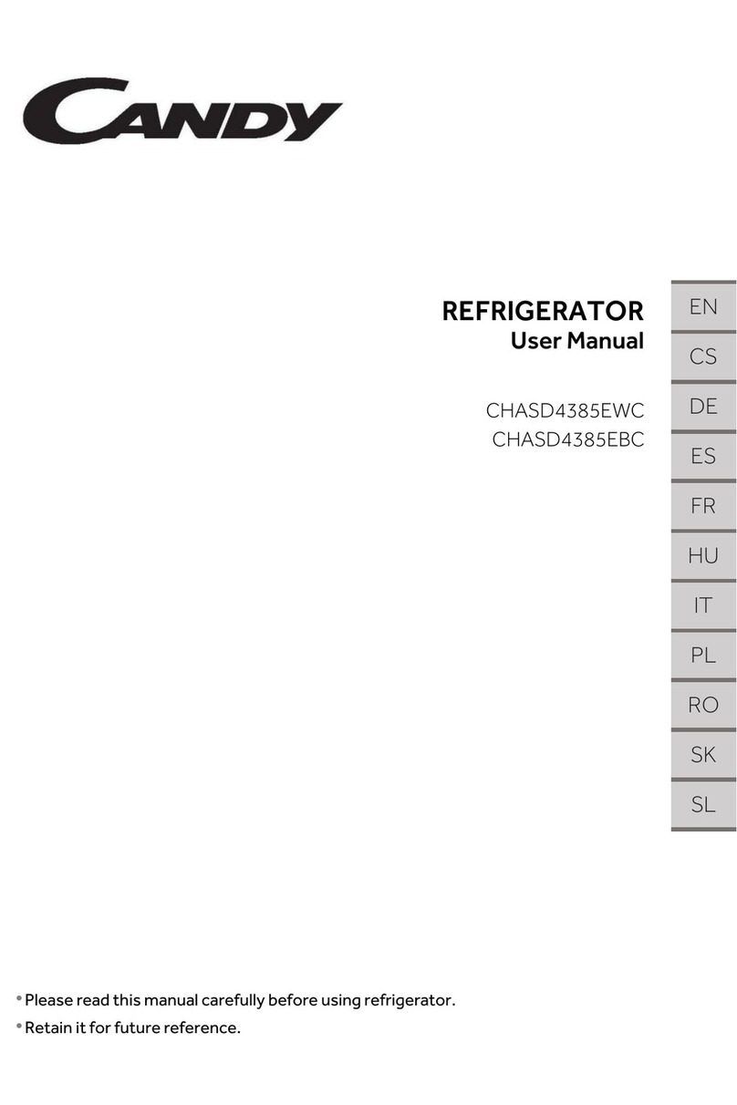 Candy CHASD4385EWC User manual