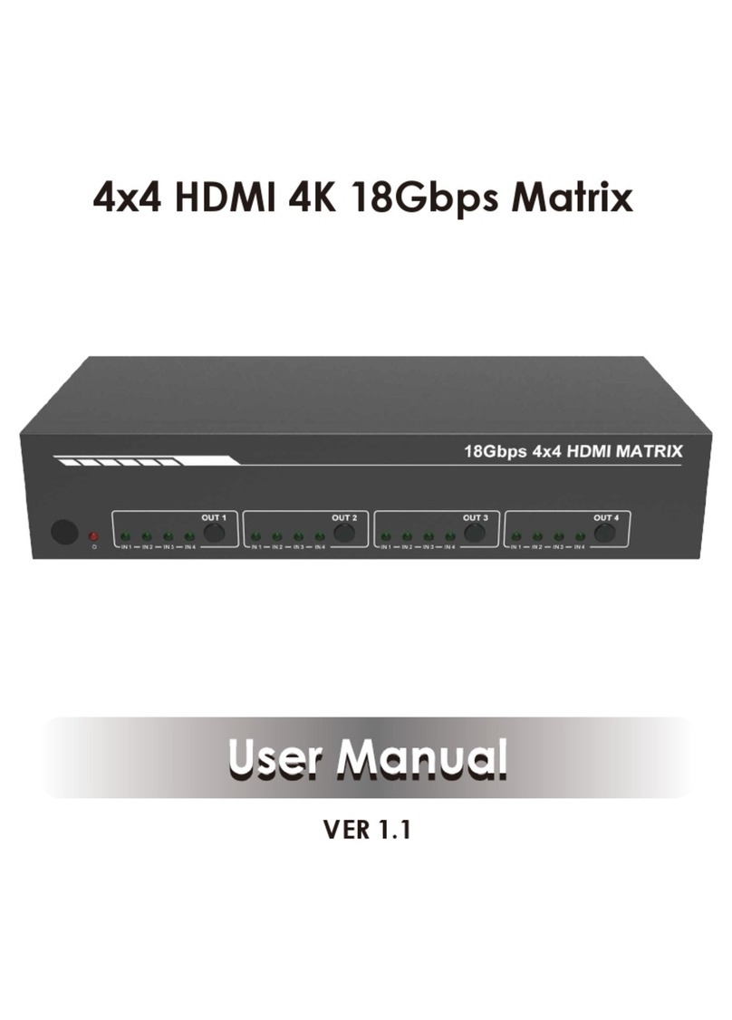 EVOCONNECT HDCVT-HDP-MXB44P user manual