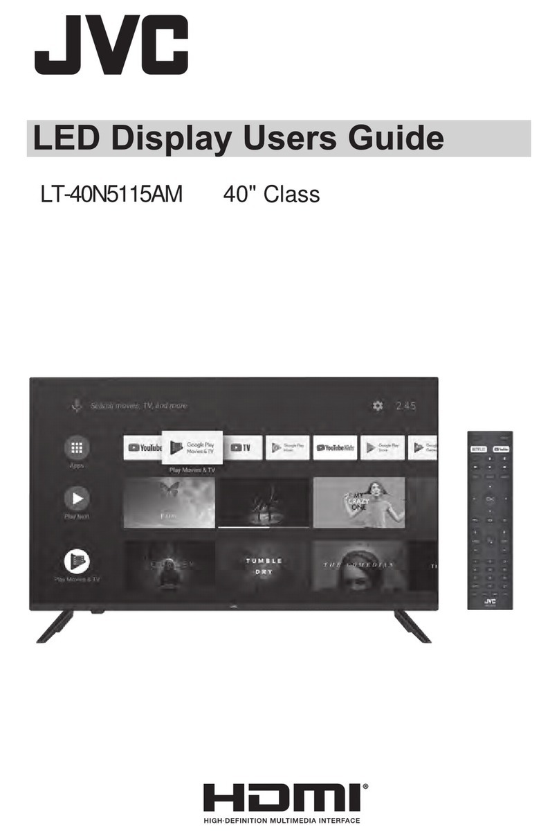 JVC LT-40N5115AM User manual