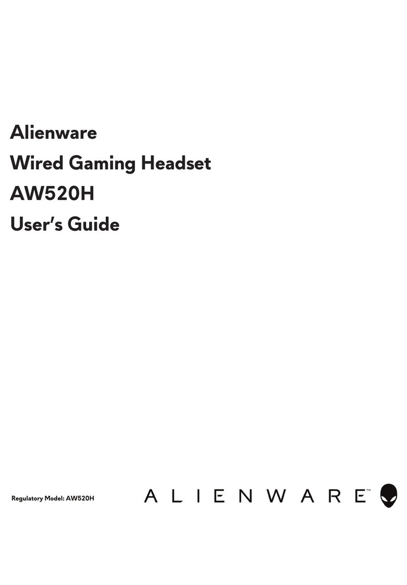 Dell Alienware AW520H user guide