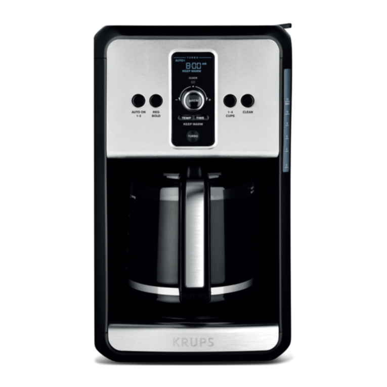 Krups SAVOY EC414 User manual