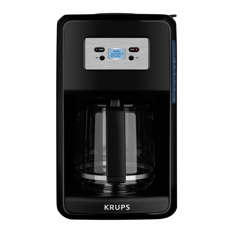 Krups SAVOY EC311 User manual