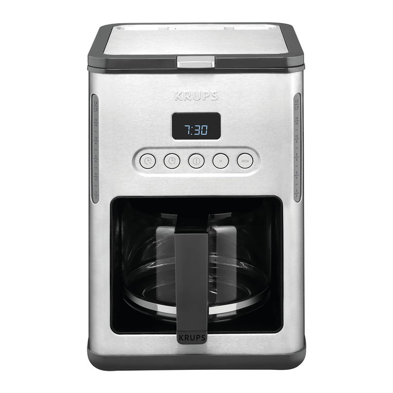 Krups CONTROL KM442D50 User manual