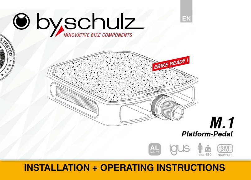 by.schulz M.1 Installation and operating instructions