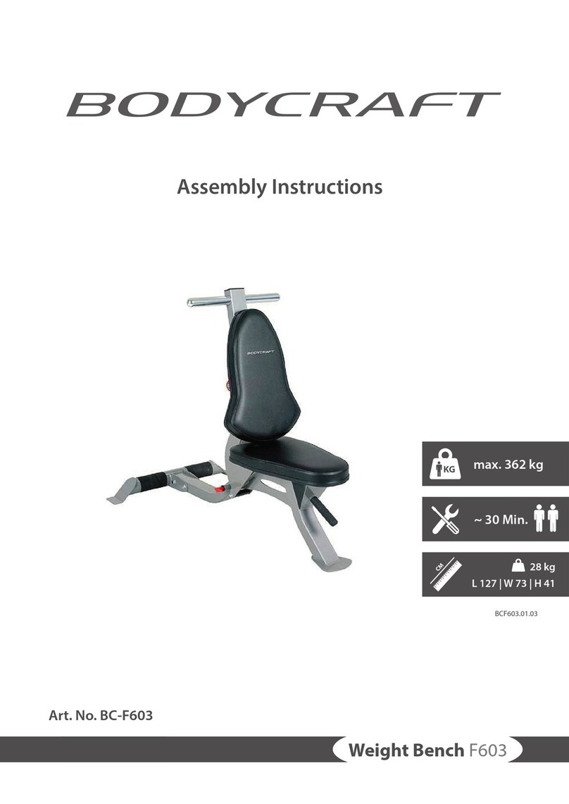 Body Craft BC-F603 Assembly instructions