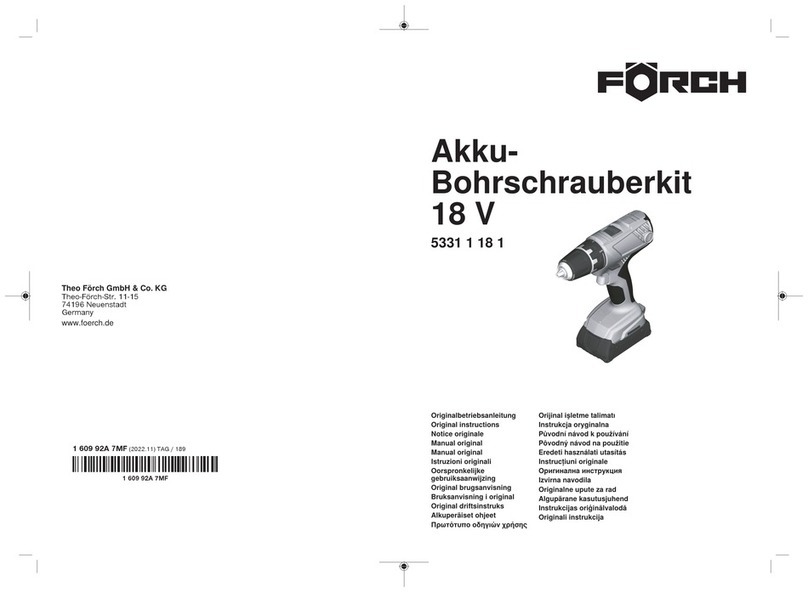 Forch 5331 1 18 3 Original instructions