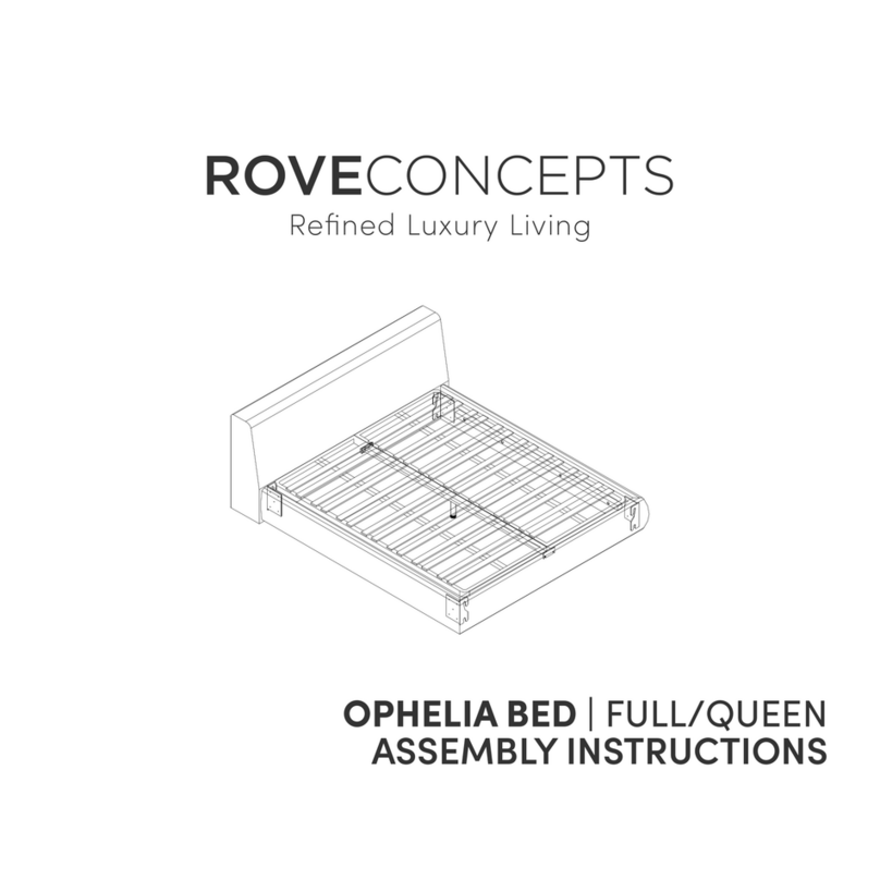 Roveconcepts OPHELIA Assembly instructions