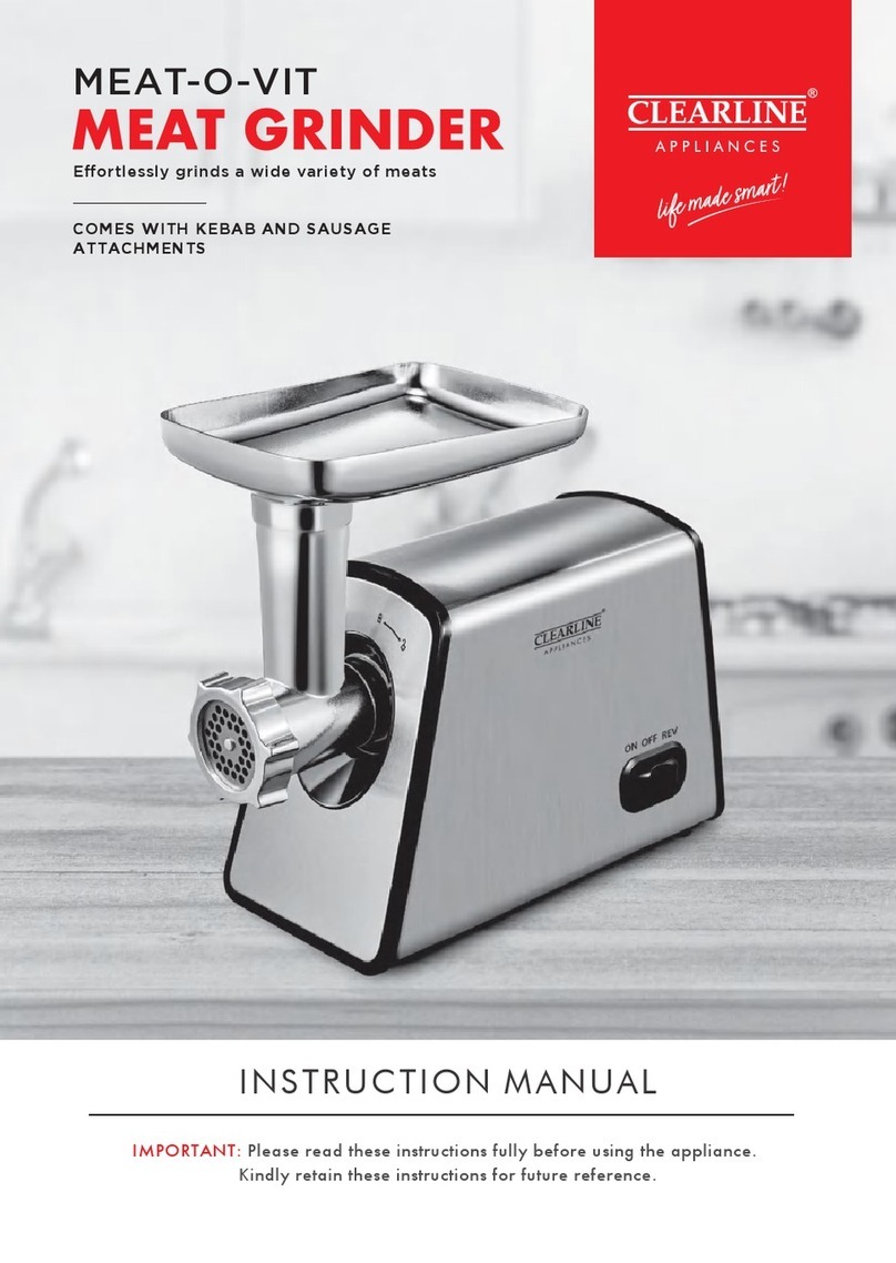 Clearline MEAT-O-VIT instruction manual