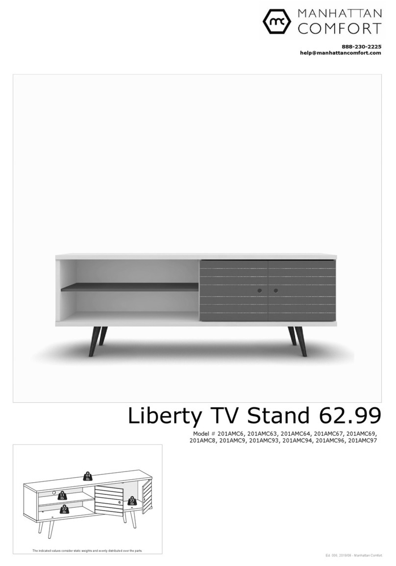 Manhattan Comfort Liberty 62.99 201AMC6 manual