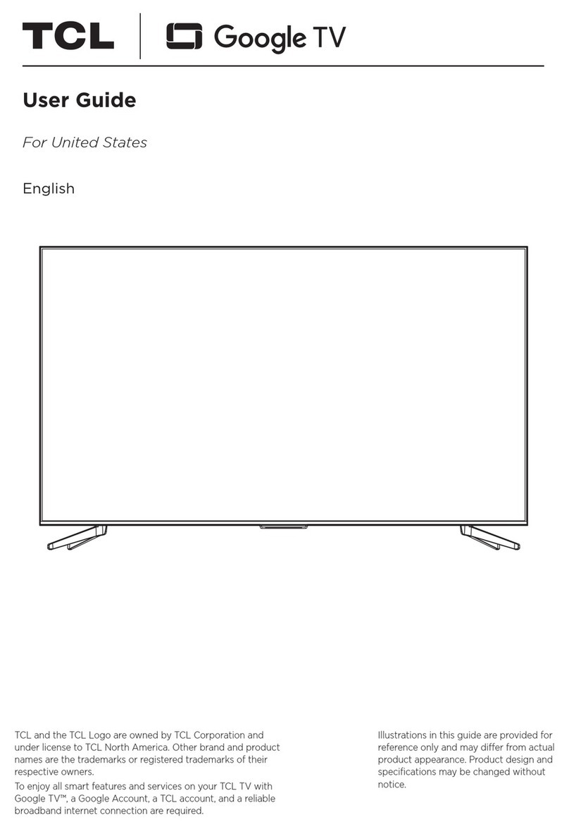 TCL 55Q750G User manual