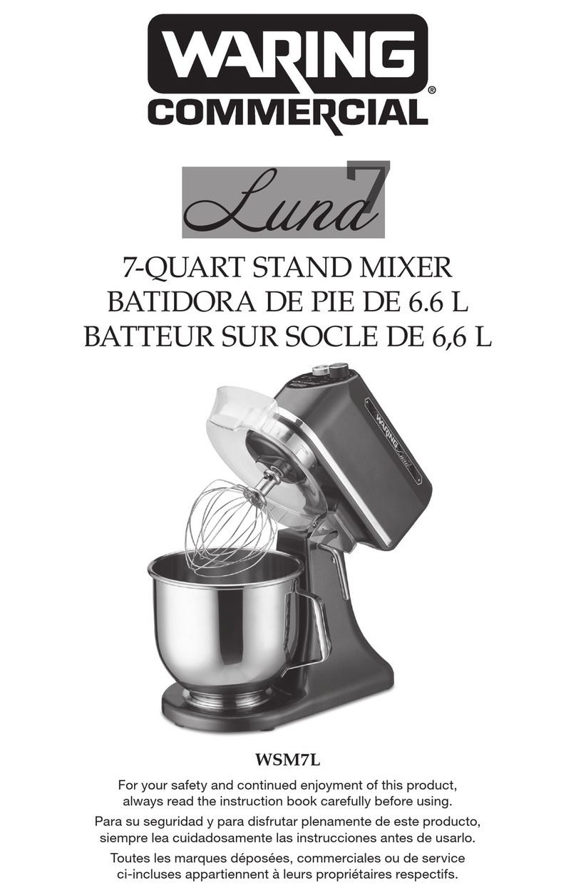 Waring Lund7 WSM7L manual