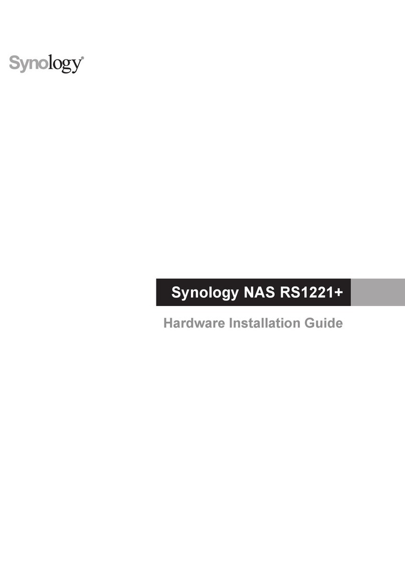 Synology RS1221+ Manual