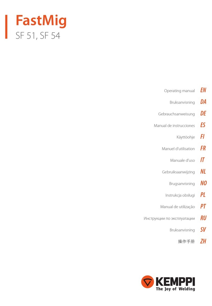 Kemppi FastMig SF 51 User manual