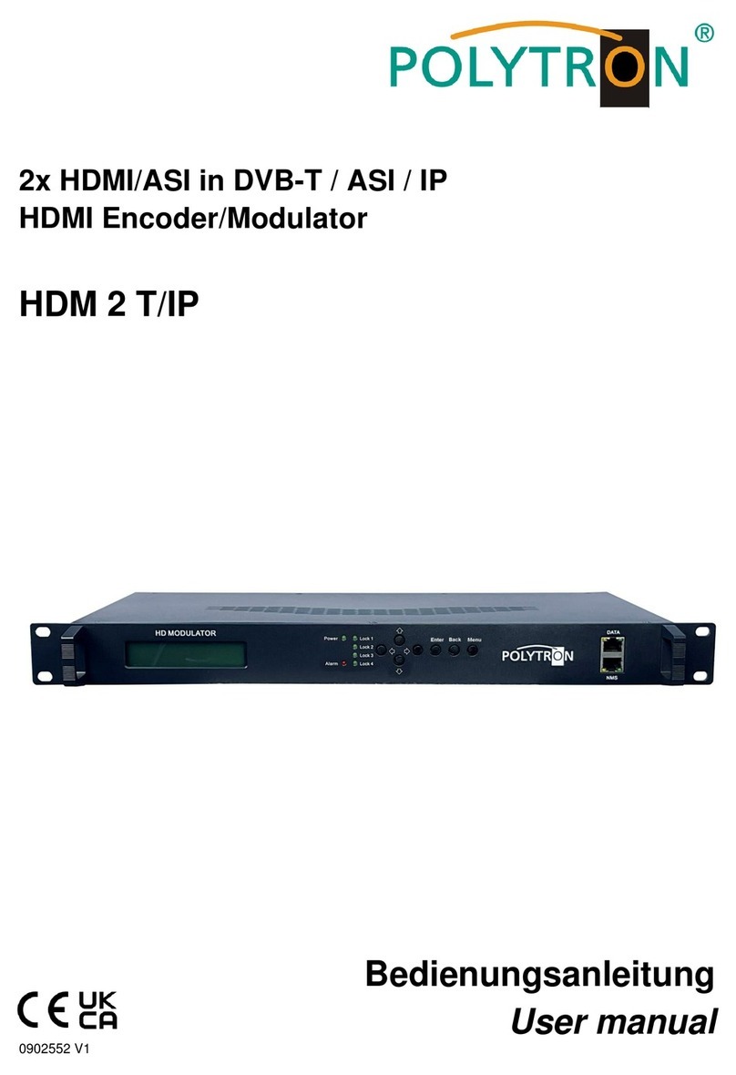 Polytron HDM 2 T/IP User manual