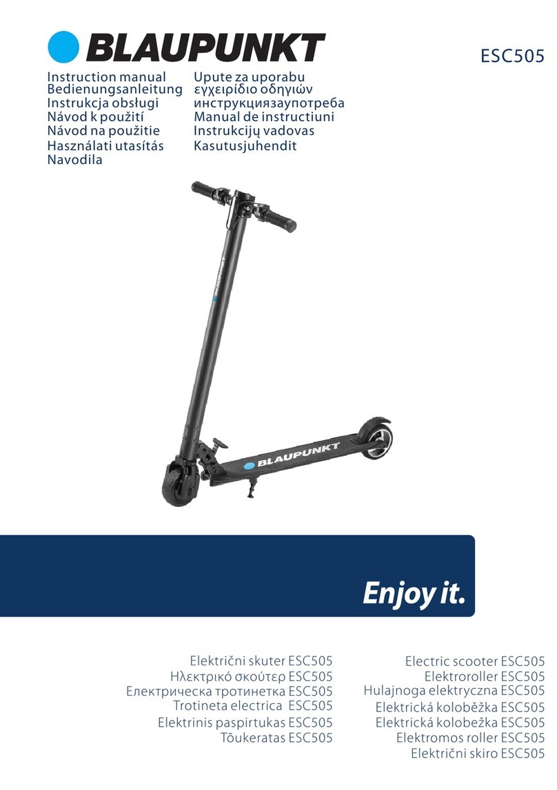 Blaupunkt ESC505 User manual