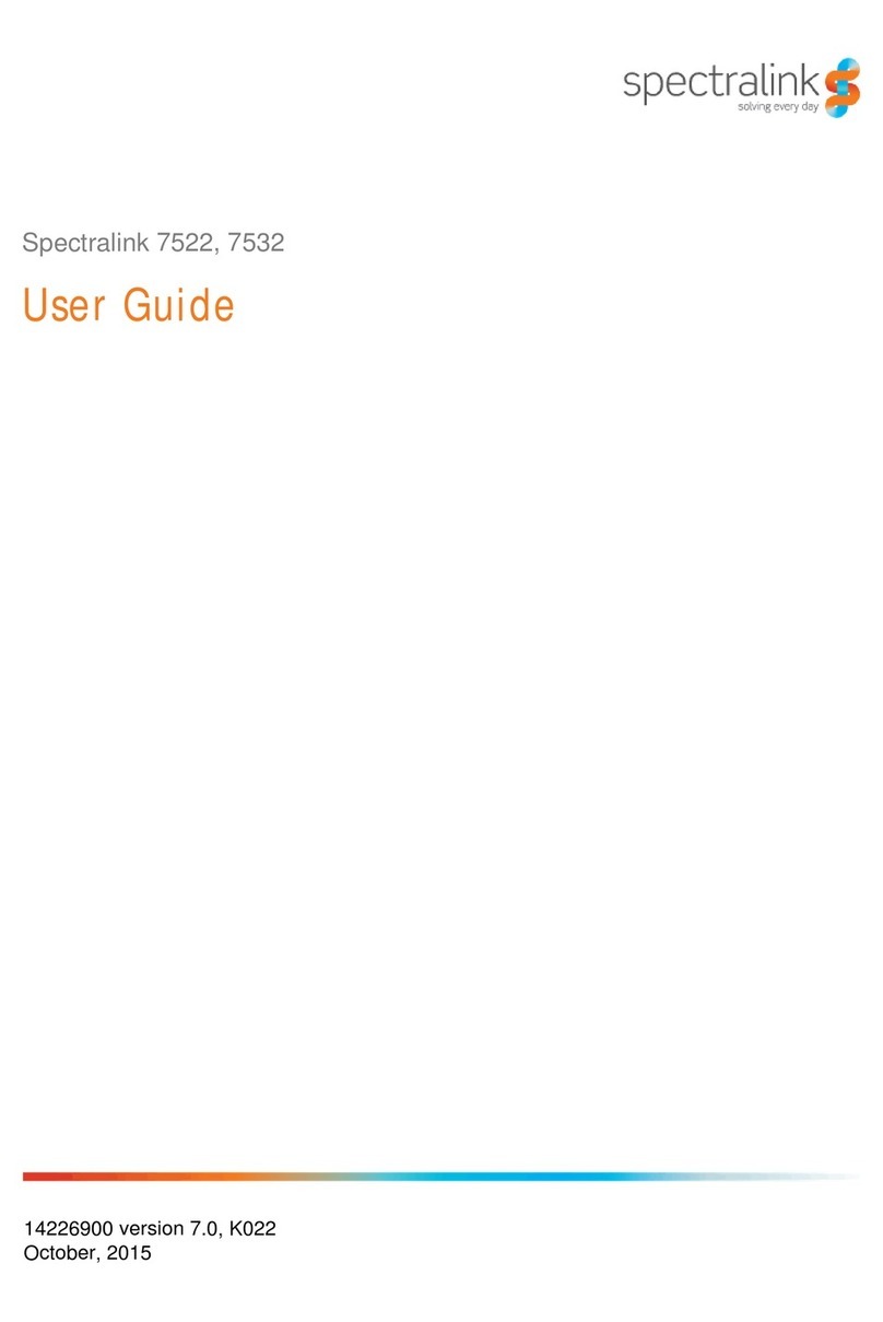 SpectraLink 7532 User manual