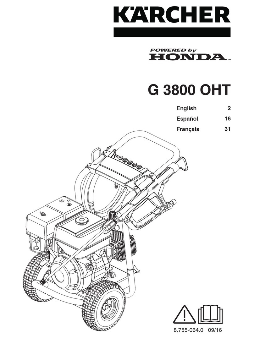 Kärcher G 3800 OHT User manual