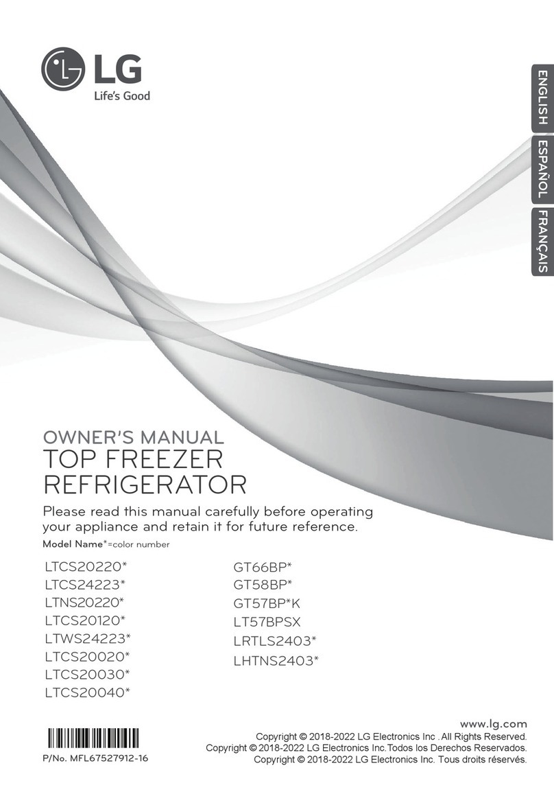 LG LTWS24223 owner's manual
