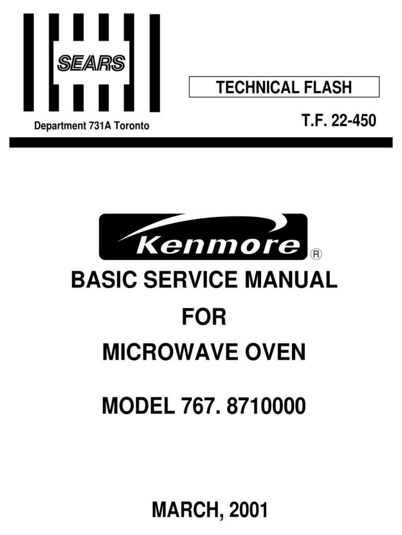 Kenmore 87100 Service manual