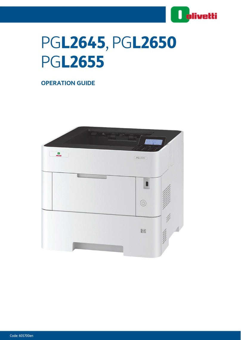 Olivetti PGL2645 User manual
