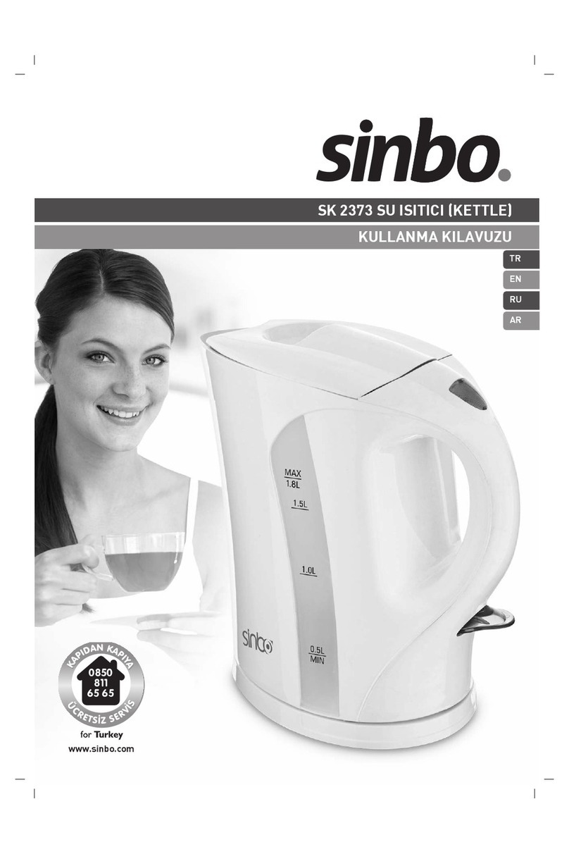 Sinbo SK 2373 instruction manual