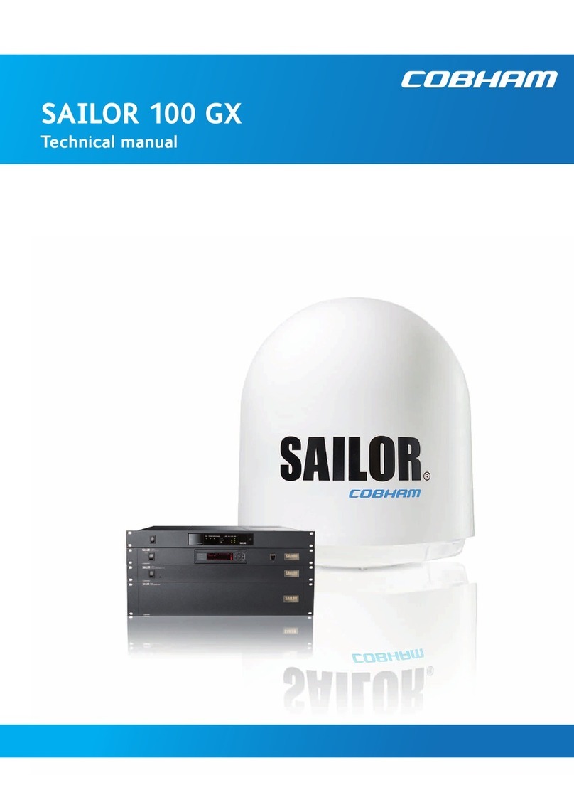 COBHAM SAILOR 100 GX Technical manual