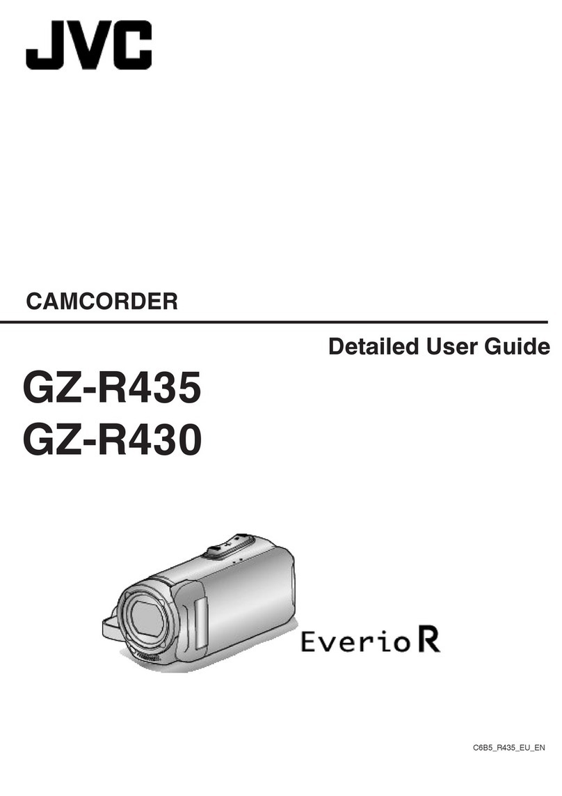 JVC Everio GZ-R435 Operating and maintenance manual