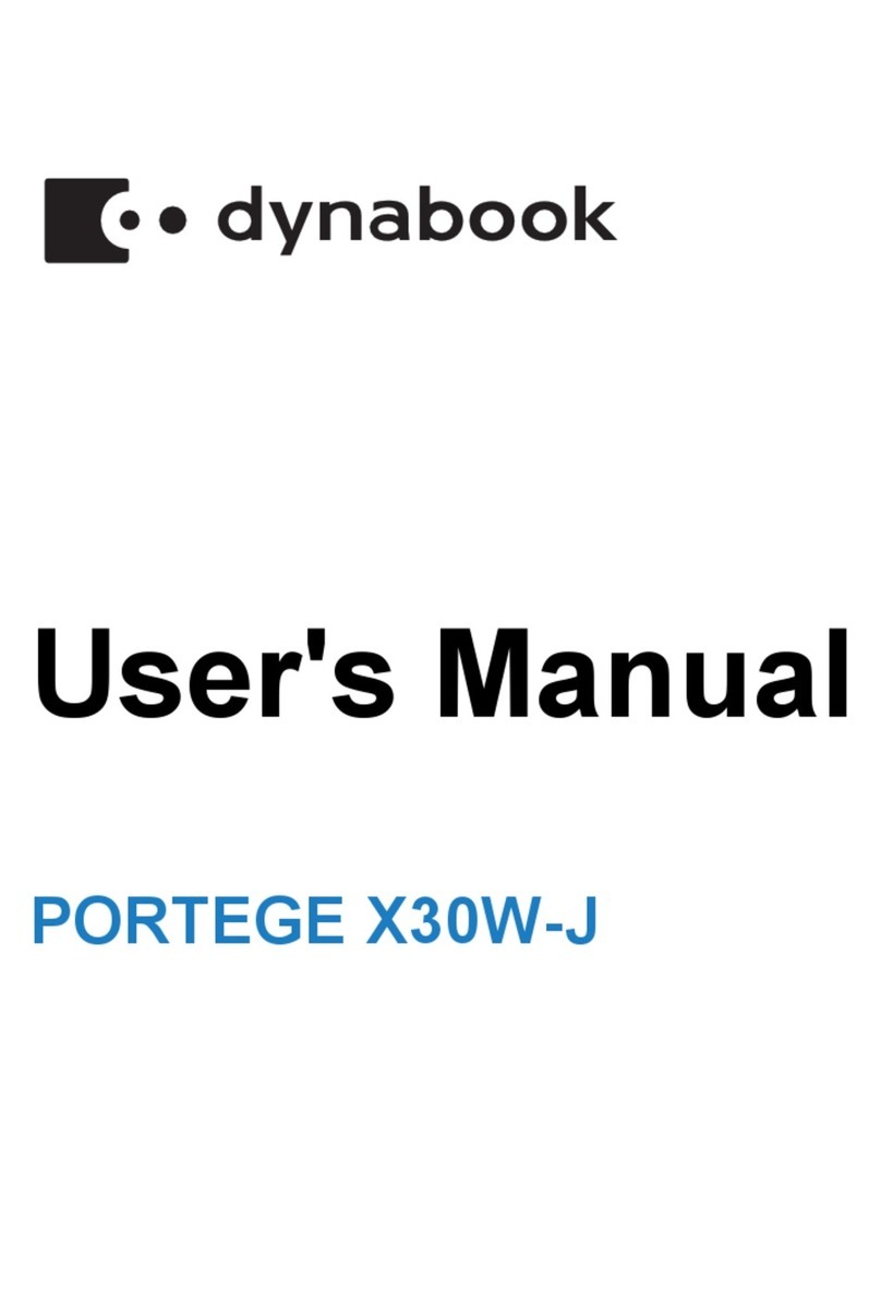 dynabook PORTEGE X30W-J user manual