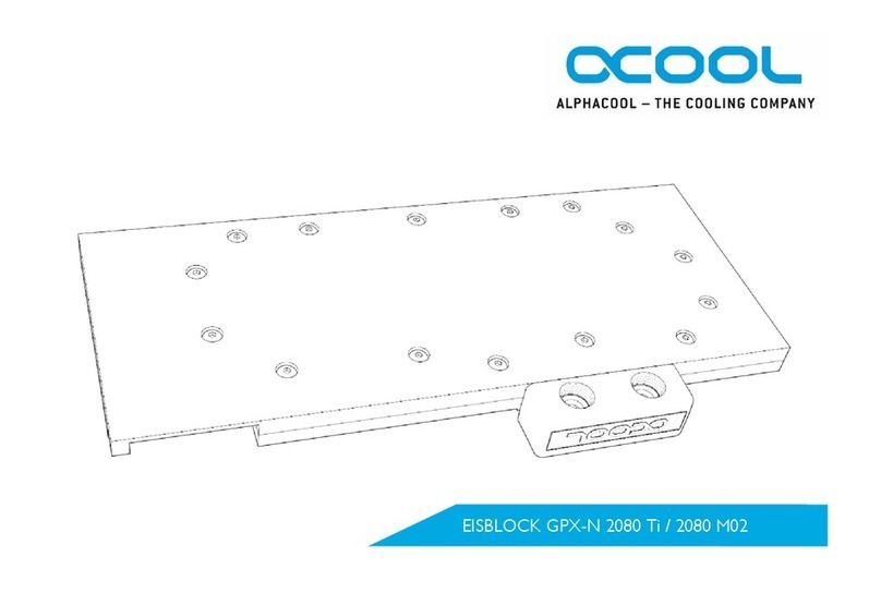 Alphacool EISBLOCK GPX-N 2080 Ti User manual