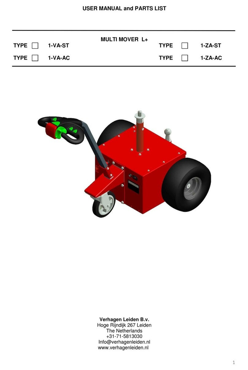 Verhagen Leiden MULTI MOVER L+ User manual