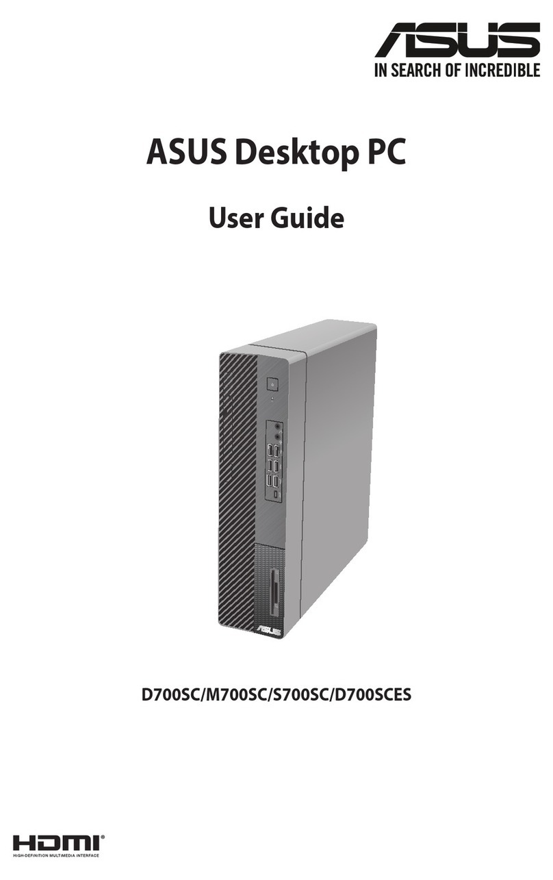 Asus D700SC User manual